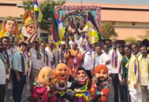 ರೇಣುಕಾಚಾರ್ಯರ ಅದ್ಧೂರಿ ಮೆರವಣಿಗೆ