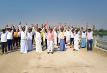 ಕೊಚ್ಚಿ ಹೋಗಿರುವ ರಸ್ತೆ ಸರಿಪಡಿಸುವಂತೆ ಉಮೇಶ ಕೆ.ಮುದ್ನಾಳ ಆಗ್ರಹ