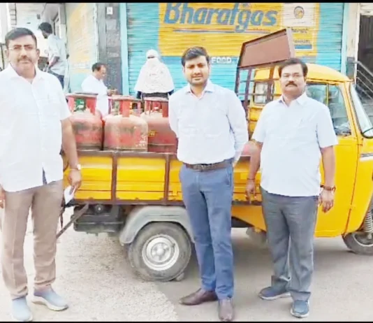 ವಿಜಯಪುರದಲ್ಲಿ 15ಕ್ಕೂ ಹೆಚ್ಚು ಗೃಹಬಳಕೆ ಸಿಲಿಂಡರ್ ಜಪ್ತಿ