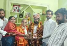 ಯುಪಿಎಸ್ಸಿ ಪರೀಕ್ಷೆಯಲ್ಲಿ 82ನೇ ರ್ಯಾಂಕ್ ಸಾಧನೆ: ಸಂದೀಪ್ ಬಾಡದ್ಗೆ ಮಹೇಶರಡ್ಡಿ ಮುದ್ನಾಳರಿಂದ ಸತ್ಕಾರ