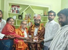 ಯುಪಿಎಸ್ಸಿ ಪರೀಕ್ಷೆಯಲ್ಲಿ 82ನೇ ರ್ಯಾಂಕ್ ಸಾಧನೆ: ಸಂದೀಪ್ ಬಾಡದ್ಗೆ ಮಹೇಶರಡ್ಡಿ ಮುದ್ನಾಳರಿಂದ ಸತ್ಕಾರ