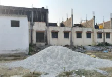 ದೊರನಹಳ್ಳಿ ಆಸ್ಪತ್ರೆ ಕಟ್ಟಡ ಕಳಪೆ ಕಾಮಗಾರಿ