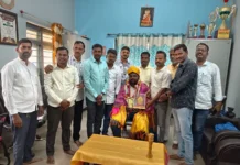 ಯಾದಗಿರಿ ಜಿಲ್ಲಾ ಕಾರ್ಯನಿರತ ಪತ್ರಕರ್ತರ ಸಂಘ ವತಿಯಿಂದ ಮಗದುಮ್ ರಿಗೆ ಸನ್ಮಾನ