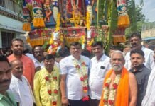 ರೋಣೂರು ವೈಕುಂಠಪುರದಲ್ಲಿ ಶ್ರೀನಿವಾಸನ ಬ್ರಹ್ಮರಥೋತ್ಸವ