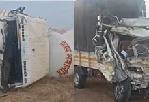 ಭೀಕರ ಅಪಘಾತ:೯ಮಂದಿ ಭಕ್ತರ ದುರ್ಮರಣ