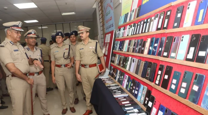 ೧.೧೫ ಕೋಟಿ ಮೌಲ್ಯದ ೩೮೫ ಮೊಬೈಲ್ ಜಪ್ತಿ