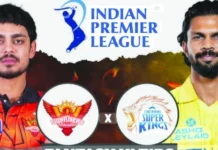 ಹೈದರಾಬಾದ್- ಚೆನ್ನೈ ಸೂಪರ್ ಕಿಂಗ್ ಮುಖಾಮುಖಿ