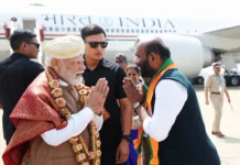 ಪ್ರಧಾನಿ ಮೋದಿರಿಂದ ಭೈರವೈಕ್ಯ ಮಂದಿರ ಉದ್ಘಾಟನೆವಿಜಯನಗರ ಬಿಜೆಪಿ ಅಧ್ಯಕ್ಷ ಎ.ಜಿ. ಆನಂದಗೌಡ ಹರ್ಷ