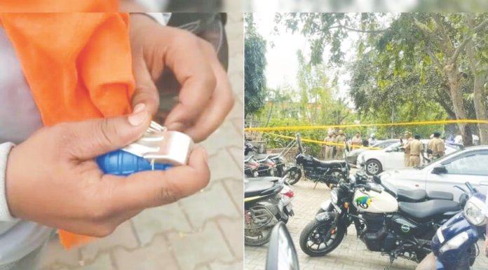 ಬಿಜೆಪಿ ಕಚೇರಿ ಮೇಲೆ ಗ್ರೆನೇಡ್ ದಾಳಿ