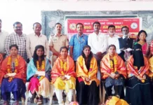 ಹಲಬರ್ಗಾ ಸರ್ಕಾರಿ ಪದವಿ ಪೂರ್ವ ಕಾಲೇಜಿನ 8 ವಿದ್ಯಾರ್ಥಿಗಳಿಗೆ ಸನ್ಮಾನ