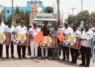 ಬಸವ ಜಯಂತಿ ಉತ್ಸವದ ಬೃಹತ್ ಶೋಭಾಯಾತ್ರೆ