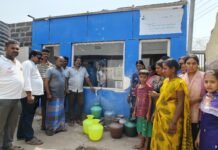 “ಬಿಸಿಲಿನ ದೆಗೆಯಲ್ಲಿ ಬಾರದ ಶುದ್ಧ ಕುಡಿಯುವ ನೀರಿನ ಘಟಕ”