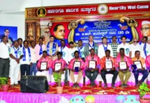 ಪೌರಕಾರ್ಮಿಕರಿಗೆ ಸನ್ಮಾನ