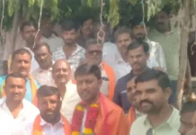 ಮೂರ್ತಿ ಪ್ರತಿಷ್ಠಾಪನೆ ಕಾರ್ಯಕ್ರಮದಲ್ಲಿ ಶಾಸಕರು