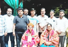 ಕೆ ಎಚ್ ಬಿ ಗ್ರೀನ್ ಪಾರ್ಕ್ ನಲ್ಲಿ ಸೃಷ್ಟಿ ಪಾಟೀಲಗೆ ಸನ್ಮಾನ