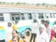 ಅತನೂರು ; ಗ್ರಾಮದ ಹತ್ತಿರ ರಸ್ತೆ ಬದಿಗೆ ನುಗ್ಗಿದ ಸಾರಿಗೆ ಬಸ್: ಪ್ರಯಾಣಿಕರು ಪಾರು