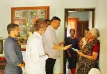 ಮಂಜೇಶ್ವರ ಅಭ್ಯರ್ಥಿ ಸುರೇಂದ್ರನ್ ಪರವಾಗಿ ರಾಜೇಶ್ ನಾಯ್ಕ್ ಮತಯಾಚನೆ