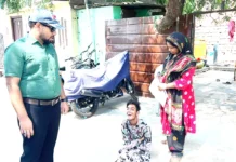 ವಿಕಲಚೇತನ ಮಕ್ಕಳ ಮನೆಗೆ ಅಂಗವಿಕಲ ಇಲಾಖೆ ಕಲ್ಯಾಣ ಅಧಿಕಾರಿ ಭೇಟಿ