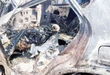 ಯಾದಗಿರಿ: ಭೀಕರ ರಸ್ತೆ ಅಪಘಾತ : 6 ಮಂದಿ ಸಜೀವ ದಹನ