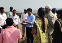 ಜಿ.ಪಂ ಸಿಇಒ ಅಕ್ರಂ ರಿಂದ-ನರೇಗಾ ಕಾಮಗಾರಿ ಪರಿಶೀಲನೆ