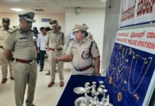 ಕುಖ್ಯಾತ ಮನೆಗಳ್ಳನ ಬಂಧನ ೫೦ ಲಕ್ಷ ಮೌಲ್ಯದ ಮಾಲು ಜಪ್ತಿ