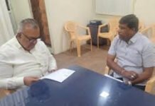 ಸಂಸದ ಮಲ್ಲೇಶ್ ಬಾಬು ಸಾರಿಗೆ ಸಚಿವ ರಾಮಲಿಂಗಾರೆಡ್ಡಿ ಭೇಟಿ