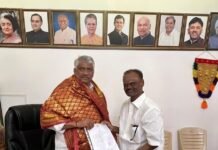 ಪಿ. ಸುಗಣೇಶನ್ ಜಿಲ್ಲಾ ಕಾಂಗ್ರೆಸ್ ಪ್ರ. ಕಾರ್ಯದರ್ಶಿ