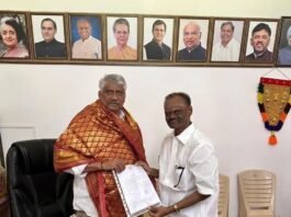 ಪಿ. ಸುಗಣೇಶನ್ ಜಿಲ್ಲಾ ಕಾಂಗ್ರೆಸ್ ಪ್ರ. ಕಾರ್ಯದರ್ಶಿ