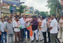 ಪಶ್ಚಿಮ ಬಂಗಾಳ, ಅಸ್ಸಾಂ, ಪುದುಚೇರಿಯಲ್ಲಿ ಜಯಭೇರಿ: ಚಾ.ನಗರದಲ್ಲಿ ಬಿಜೆಪಿ ವಿಜಯೋತ್ಸವ