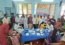 ರೋಟರಿ ಸಂಸ್ಥೆ ವತಿಯಿಂದ ಉಚಿತ ಕಣ್ಣಿನ ತಪಾಸಣಾ ಶಿಬಿರ