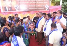 ರಸ್ತೆ ಅಗಲೀಕರಣ ಸಂತ್ರಸ್ತರ ಧರಣಿಗೆ ಸೋಮಶೇಖರ ರೆಡ್ಡಿ ಬೆಂಬಲ