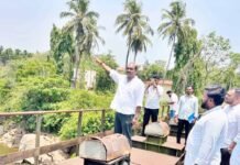 ಬಜೆ ಅಣೆಕಟ್ಟು ಪ್ರದೇಶಕ್ಕೆ ಶಾಸಕ ಯಶ್ಪಾಲ್ ಸುವರ್ಣ ಭೇಟಿ