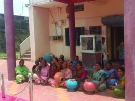 ನೀರು ಪೂರೈಕೆಗೆ ಆಗ್ರಹಿಸಿ ಪ್ರತಿಭಟನೆ