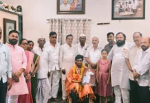 ಪ್ರತಿಭಾವಂತ ವಿದ್ಯಾರ್ಥಿ ಈಶ್ವರ್ ಕೋಟಿಗೆ ಸನ್ಮಾನ