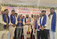 ಬುದ್ಧ, ಬಸವ, ಅಂಬೇಡ್ಕರ್, ಶಿವಾಜಿ ಭಾವಚಿತ್ರದ ಭವ್ಯ ಮೆರವಣಿಗೆ