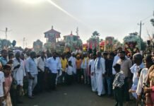 ಕುಡುತಿನಿಯಲ್ಲಿ ಗೇಣಿಕಾಳೇಶ್ವರ ಮೂರ್ತಿ ಪ್ರತಿಷ್ಠಾಪನೆ