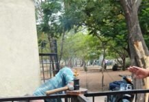 ಸತ್ಯನಾರಾಯಣಪೇಟೆಯ ರಾಘವೇಂದ್ರ ಪಾರ್ಕ್ ದುರಸ್ಥಿ