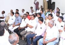ನಗರದಲ್ಲಿ ಯಡಿಯೂರಪ್ಪ ಅಭಿಮಾನೋತ್ಸವ ಸಿದ್ದತಾ ಸಭೆ