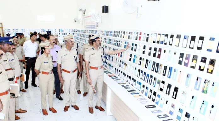 1.45 ಕೋಟಿ ರೂ.ಮೌಲ್ಯದ 785 ಮೊಬೈಲ್ ಪತ್ತೆ:ವಾರಸುದಾರರಿಗೆ ಹಸ್ತಾಂತರ