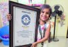 ಬಳ್ಳಾರಿ: 100 ದೇಶಗಳ ಧ್ವಜ ಗುರುತಿಸುವ ಅನ್ವಿಕಾ