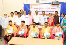 ಪ್ರತಿಭಾ ಪುರಸ್ಕಾರ : ವಿದ್ಯಾರ್ಥಿಗಳಿಗೆ ಸನ್ಮಾನ
