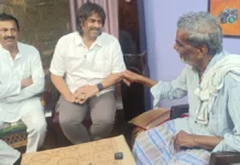 ದೇವನೂರು ಭೇಟಿಯಾದ ಮಧು ಬಂಗಾರಪ್ಪ