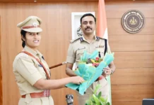 ಪೊಲೀಸ್ ಉಪ ಆಯುಕ್ತರಾಗಿ ಶಾಲು ಅಧಿಕಾರ ಸ್ವೀಕಾರ