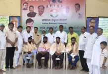 ಕಾಂಗ್ರೆಸ್ ಕಚೇರಿಯಲ್ಲಿ ವಿಶ್ವ ಕಾರ್ಮಿಕ ದಿನಾಚರಣೆ