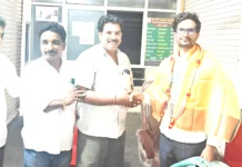 ರಾಷ್ಟ್ರೀಯ ಯುವ ಘಟಕ ಉಪಾಧ್ಯಕ್ಷರಾಗಿ ನೇಮಕ: ಮಹೇಶರಡ್ಡಿ ವೆಂಕಟರಡ್ಡಿ ಮುದ್ನಾಳರಿಗೆ ಭಗೀರಥ ಸಮಾಜದಿಂದ ಭವ್ಯ ಸನ್ಮಾನ