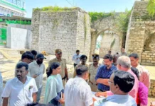 ರಾಷ್ಟ್ರಕೂಟರ ಕೋಟೆಗೆ ಭೇಟಿ ನೀಡಿದ ಜಿಲ್ಲಾಧಿಕಾರಿ ಇಕ್ರಮ್ ಶರೀಫ್