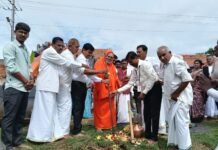 ಭೂಮೇಶ್ವರ ಕಟ್ಟೆ ಕೆರೆ ಪುನಶ್ಚೇತನಕ್ಕೆ ಭೂಮಿ ಪೂಜೆ