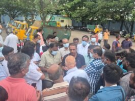 ಕಸ ನಿರ್ವಹಣೆ ಘಟಕ ಸ್ಥಳಾಂತರ ಮಾಡುವಂತೆ ನಾಗರೀಕರ ಆಕ್ರೋಶ