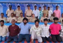 ಏಳು ರೌಡಿ ಶಿಟರ್ಗಳ ಬಂಧನ