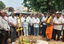 ೨೦ ಕೋಟಿ ವೆಚ್ಚದ ಭೂಗತ ವಿದ್ಯುತ್ ಕೇಬಲ್ ಅಳವಡಿಕೆ ಕಾಮಗಾರಿಗೆ ಚಾಲನೆ